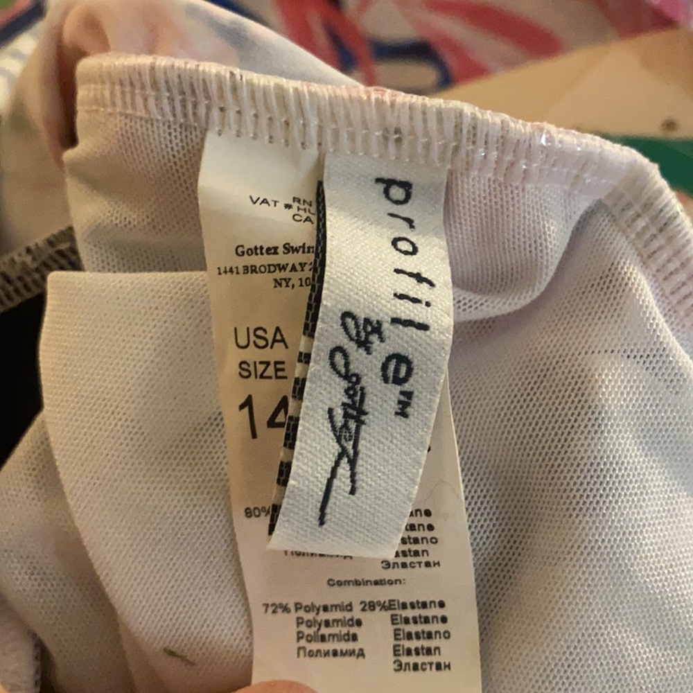 Profile by Gottex Bandeau Swimsuit Swimdress - Picture 10 of 11